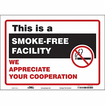 Safety Sign 10 inx14 in Vinyl