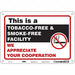K1243 Safety Sign 7 in x 10 in Aluminum