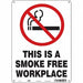 Safety Sign 14 in x 10 in Aluminum
