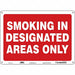 J7032 Safety Sign 10 inx14 in Vinyl