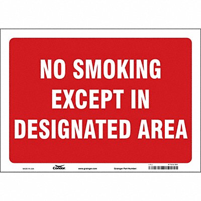 Safety Sign 10 in x 14 in Vinyl