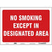 Safety Sign 10 in x 14 in Vinyl
