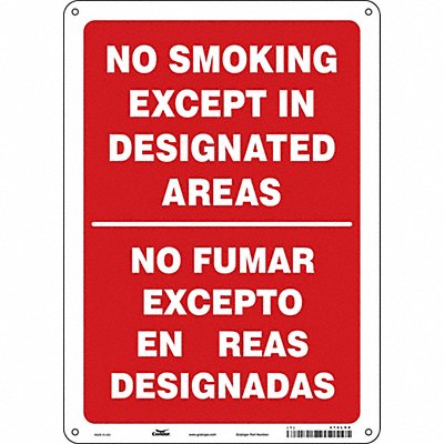 Safety Sign 14 inx10 in Aluminum