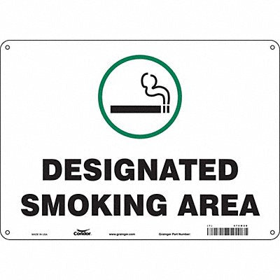 Safety Sign 10 inx14 in Polyethylene