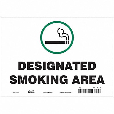 Safety Sign 7 inx10 in Vinyl