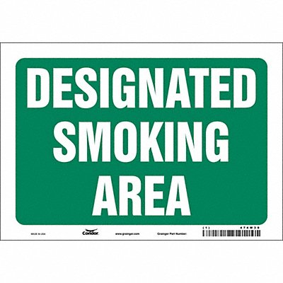 K1256 Safety Sign 7 inx10 in Vinyl