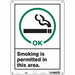 Safety Sign 14 inx10 in Aluminum