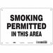 Safety Sign 7 in x 10 in Polyethylene