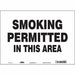 Safety Sign 10 in x 14 in Vinyl