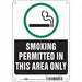 Safety Sign 10 inx7 in Polyethylene
