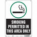 Safety Sign 14 inx10 in Polyethylene