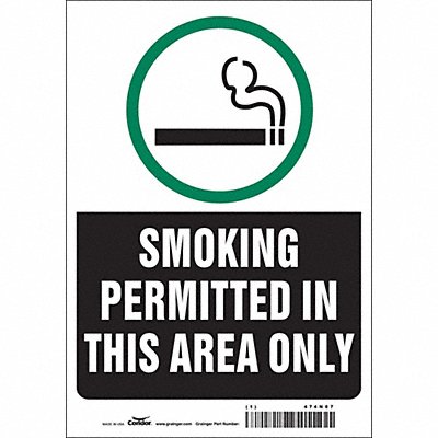 Safety Sign 10 in x 7 in Vinyl