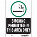 Safety Sign 10 in x 7 in Vinyl