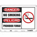 Safety Sign 10 inx14 in Vinyl