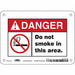 Safety Sign 5 in x 7 in Vinyl