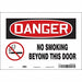 Safety Sign 7 in x 10 in Vinyl