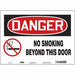 Safety Sign 10 in x 14 in Vinyl
