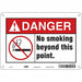 Safety Sign 7 in x 10 in Aluminum