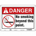Safety Sign 10 inx14 in Aluminum