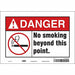 Safety Sign 7 in x 10 in Vinyl