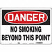 Safety Sign 14 inx20 in Aluminum