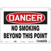 Safety Sign 7 in x 10 in Polyethylene