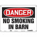 Safety Sign 10 in x 14 in Aluminum