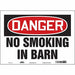 Safety Sign 10 in x 14 in Vinyl