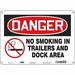 Safety Sign 10 in x 14 in Polyethylene