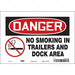 Safety Sign 7 in x 10 in Vinyl