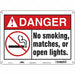 Safety Sign 10 in x 14 in Polyethylene