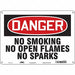 J6940 Safety Sign 10 inx14 in Aluminum