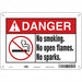 Safety Sign 7 in x 10 in Polyethylene