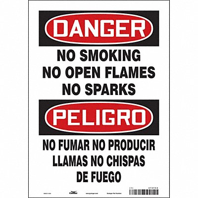Safety Sign 14 inx10 in Vinyl
