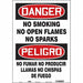 Safety Sign 20 in x 14 in Vinyl