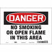 Safety Sign 7 inx10 in Vinyl