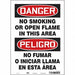 Safety Sign 14 in x 10 in Vinyl