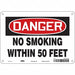 Safety Sign 7 in x 10 in Aluminum