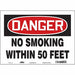 Safety Sign 10 inx14 in Vinyl