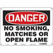 Safety Sign 10 in x 14 in Polyethylene