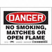 Safety Sign 5 in x 7 in Vinyl