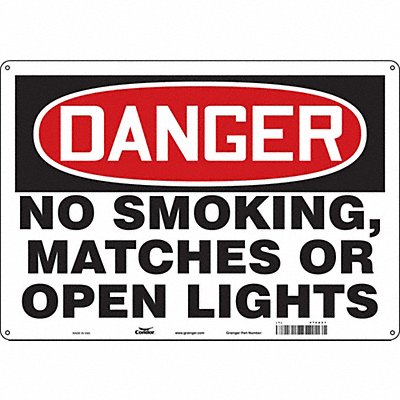 J6939 Safety Sign 14 inx20 in Aluminum