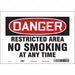Safety Sign 7 in x 10 in Vinyl