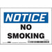 Safety Sign 3 1/2 inx5 in Vinyl