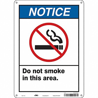 Safety Sign 14 inx10 in Aluminum