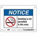 Safety Sign 5 inx7 in Vinyl