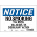 Safety Sign 7 in x 10 in Vinyl