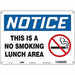 Safety Sign 10 inx14 in Aluminum