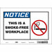 Safety Sign 7 in x 10 in Vinyl