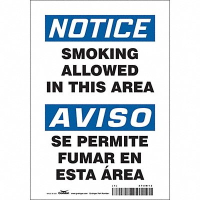 Safety Sign 10 in x 7 in Vinyl